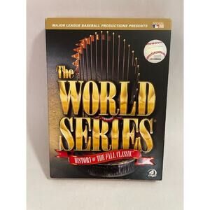 The Official Major League Baseball World Series fall Collection 4 Disc DVD Set